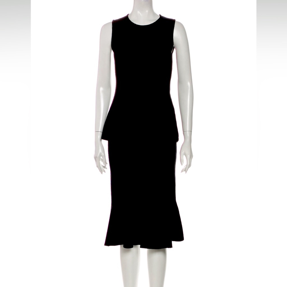 Grey by Jason Wu Black Ruffled Skirt Set